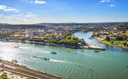 The Beautiful Rhine and the Glacier Express