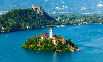 Scenic Lakes of Slovenia